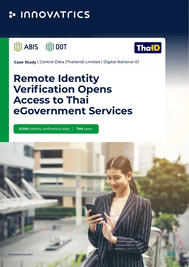 Remote Identity Verification for Thai eGovernment Services