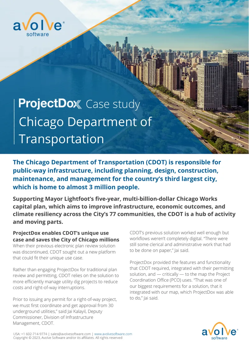 Case Study on ProjectDox Implementation at CDOT