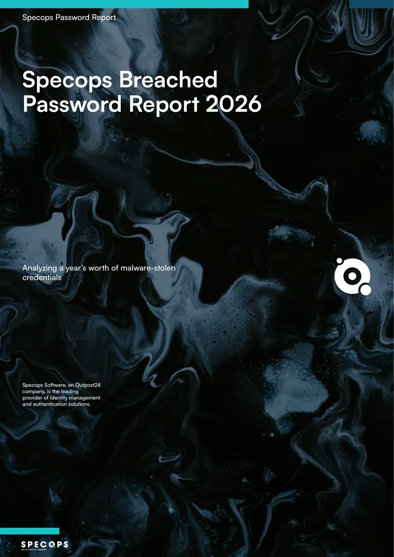 Specops Breached Password Report 2026
