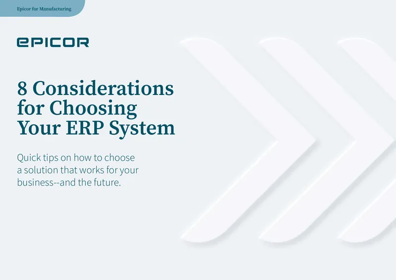 Considerations for Selecting an ERP System