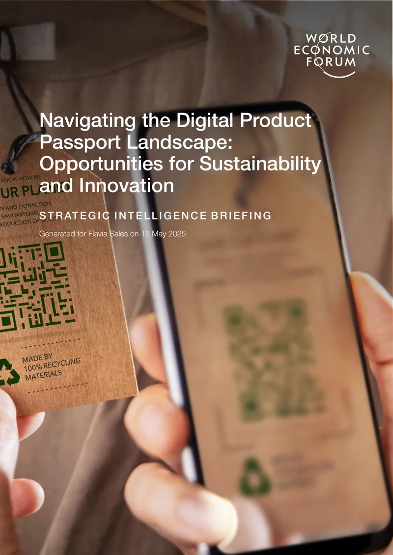 Digital Product Passport Framework for Sustainability