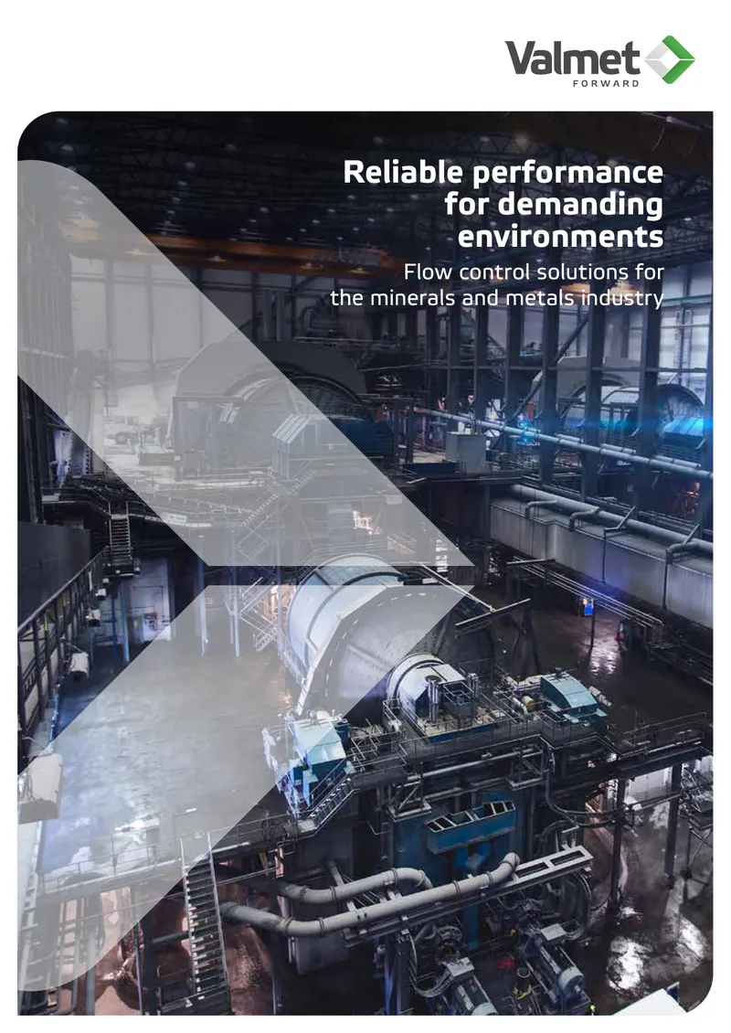 Flow Control Solutions for Minerals and Metals Industry