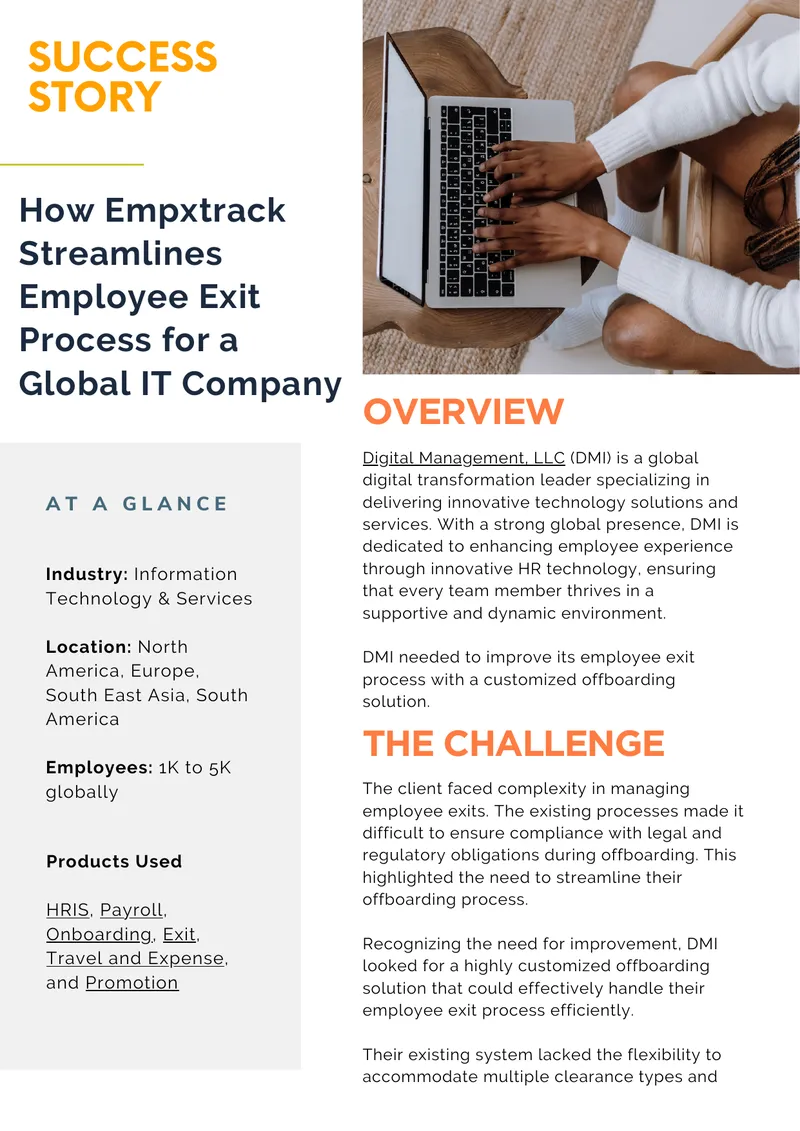 Customized Offboarding Solution for Employee Exits