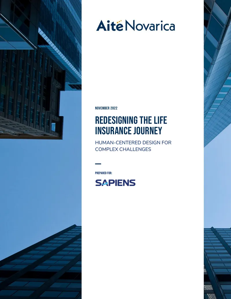 Human-Centered Design in Life Insurance