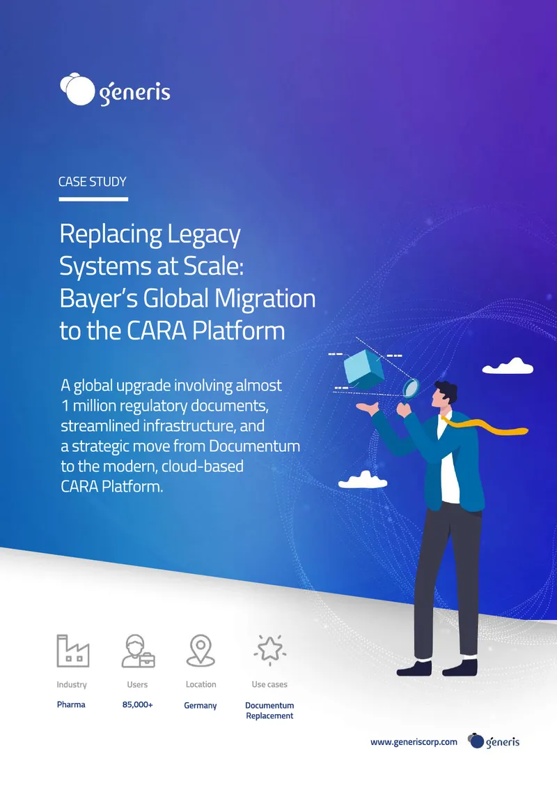 Bayer's Migration to the CARA Platform Case Study