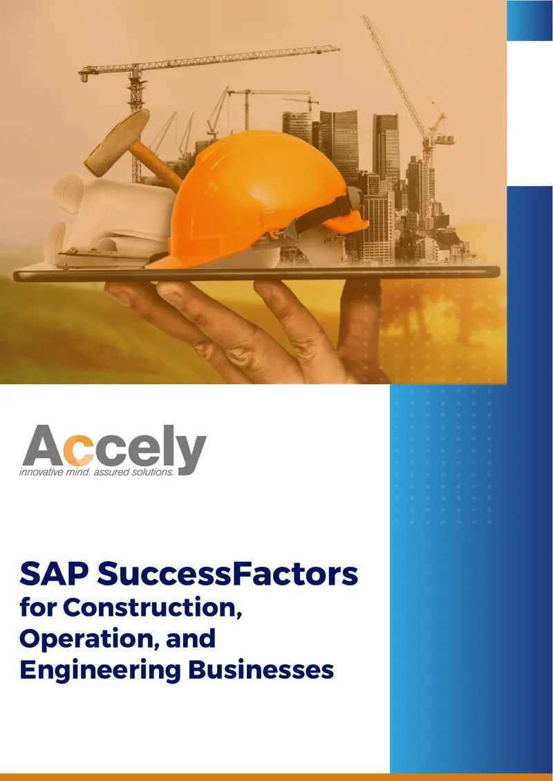 SAP SuccessFactors for Construction and Engineering Businesses