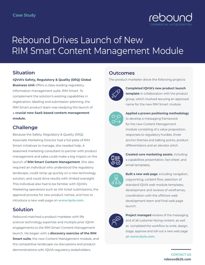Launch of RIM Smart Content Management Module