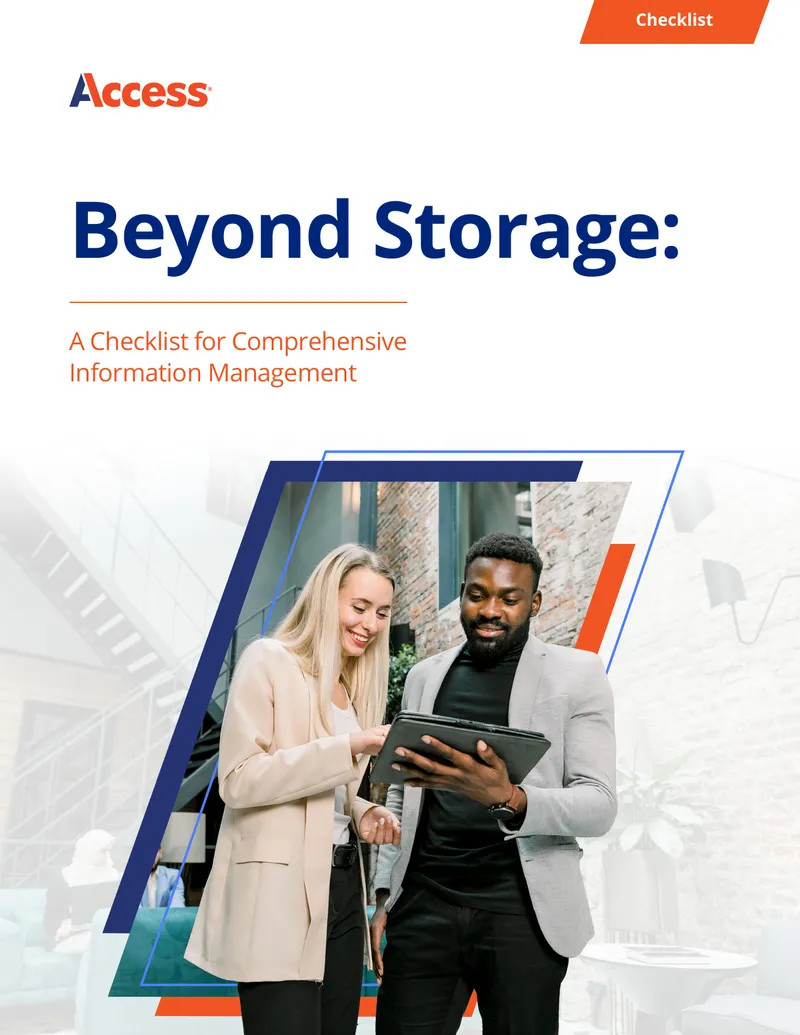 Checklist for Comprehensive Information Management