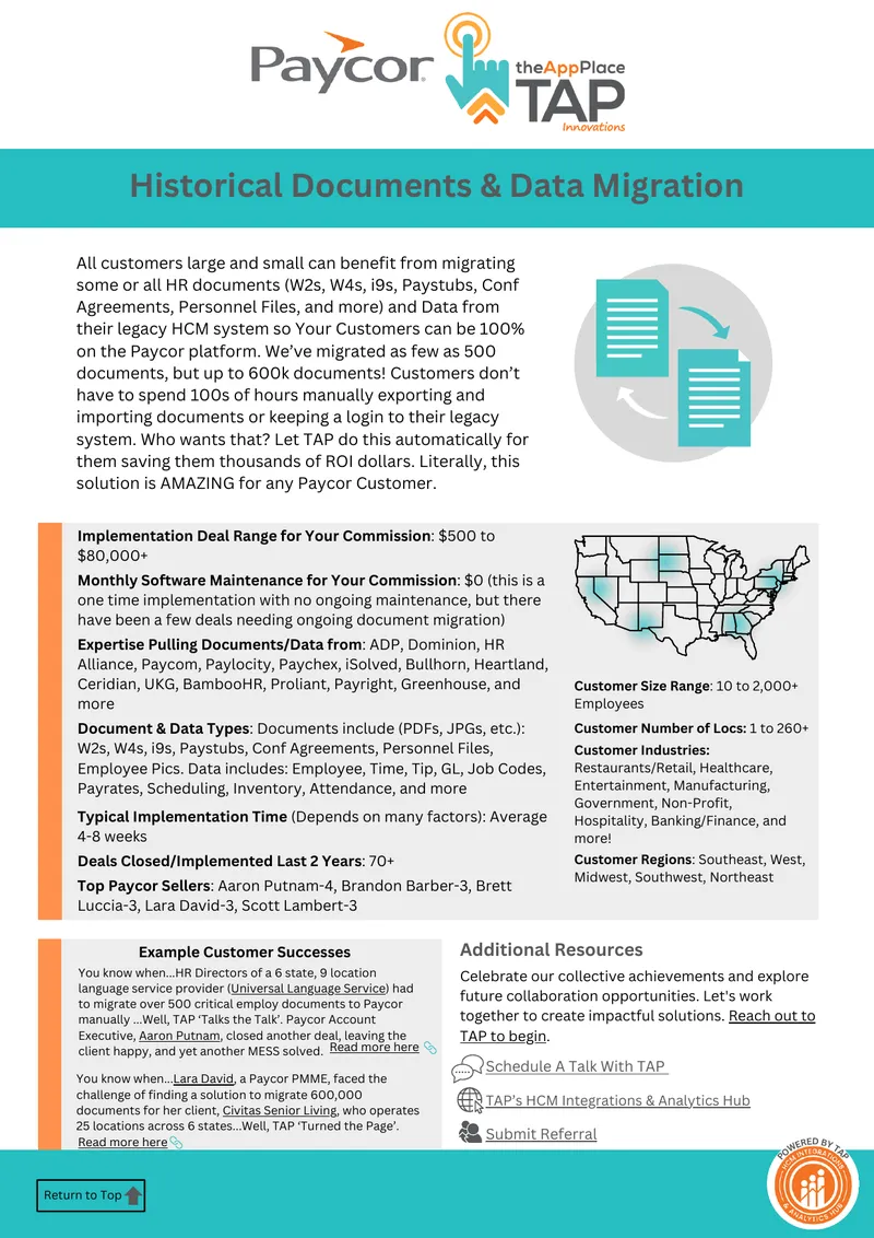 HCM Document Migration Solutions Overview