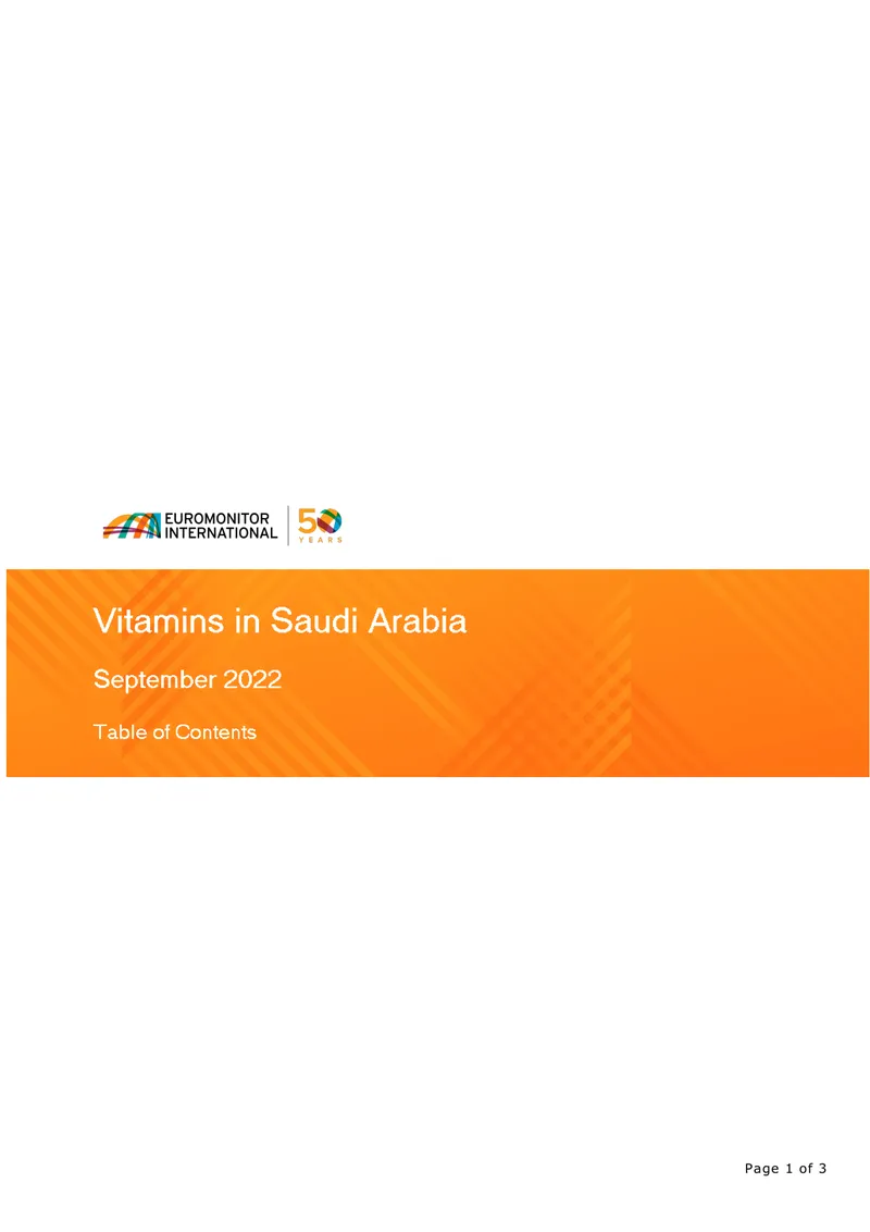 Consumer Health Market Analysis and Trends 2022