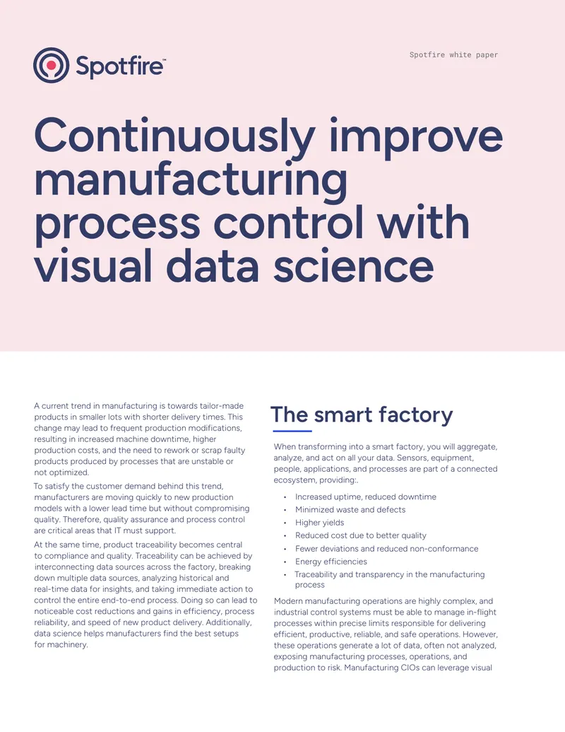 Smart Factory Process Control and Optimization Guide