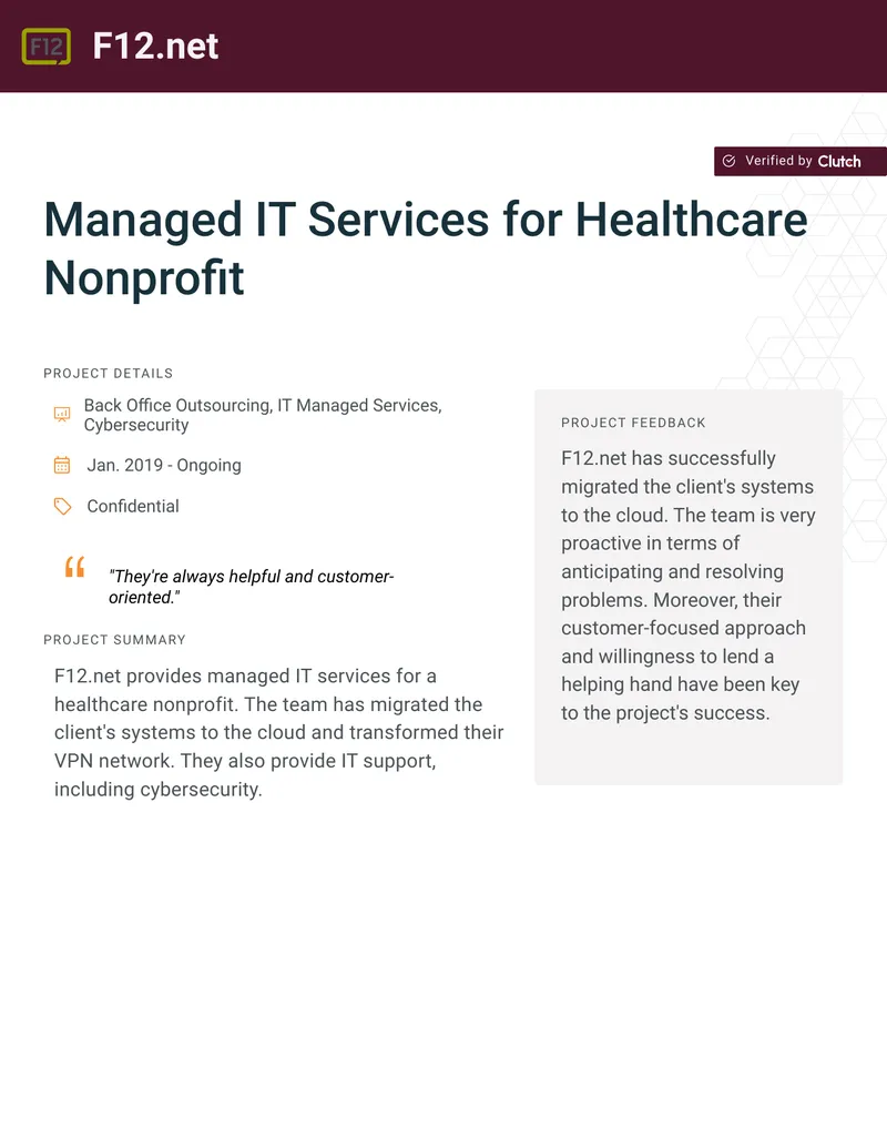 Managed IT Services for Healthcare Nonprofit