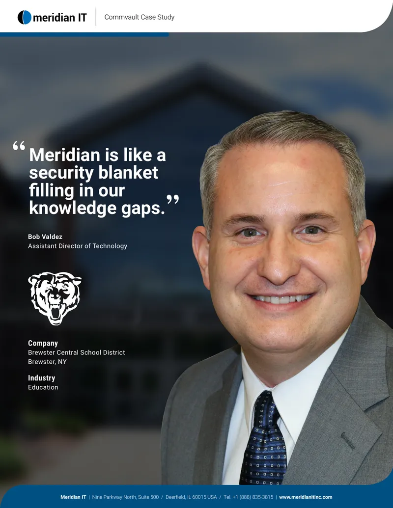 Meridian IT Support for Brewster Central School District