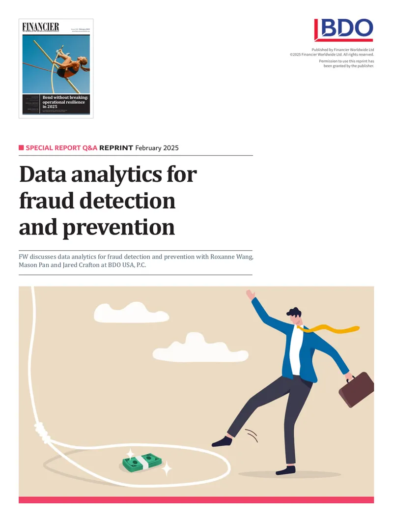 Data Analytics for Fraud Detection and Prevention