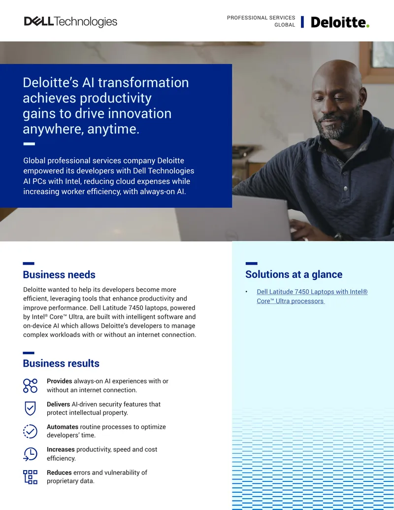 Deloitte AI Transformation with Dell Technologies