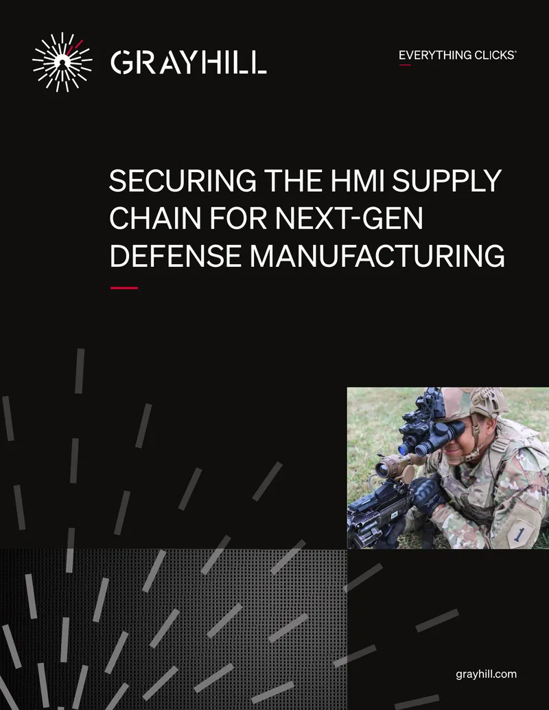 Securing the HMI Supply Chain for Next-Gen Defense Manufacturing