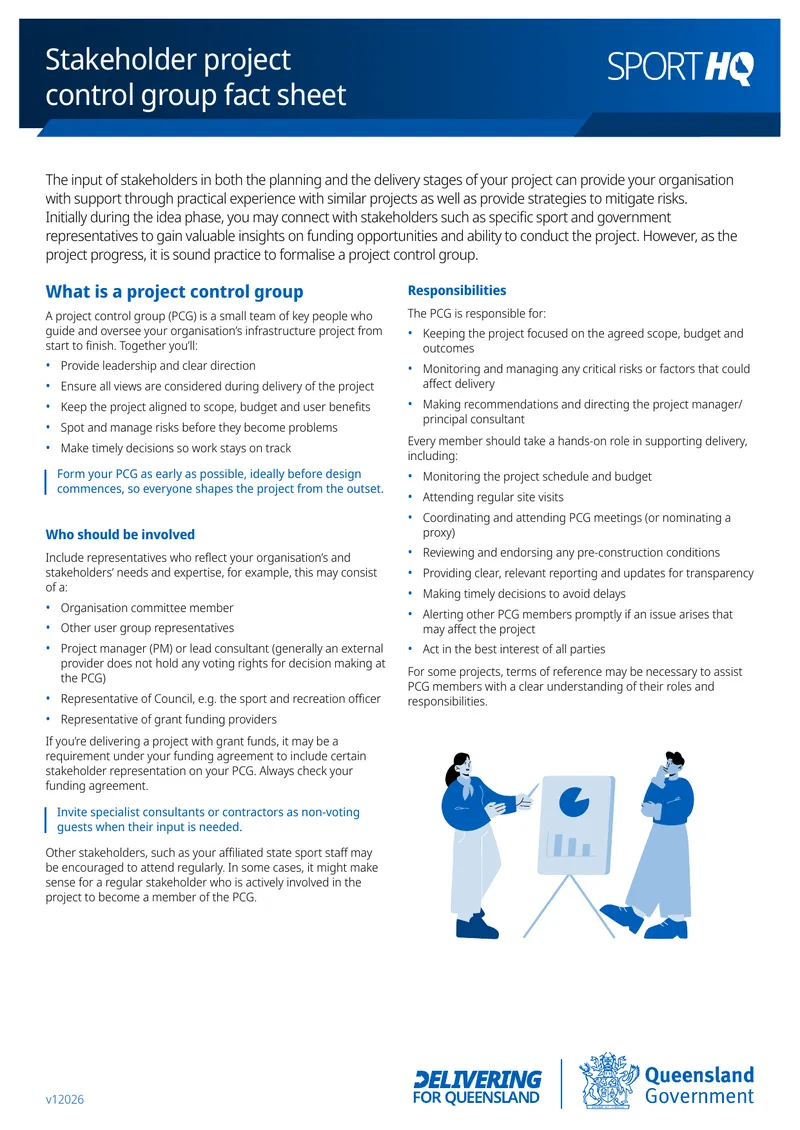 Project Control Group Fact Sheet