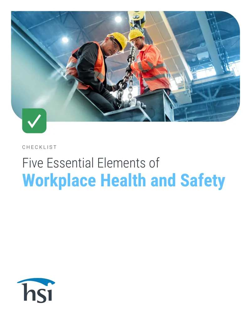 Five Essential Elements of Workplace Health and Safety Checklist