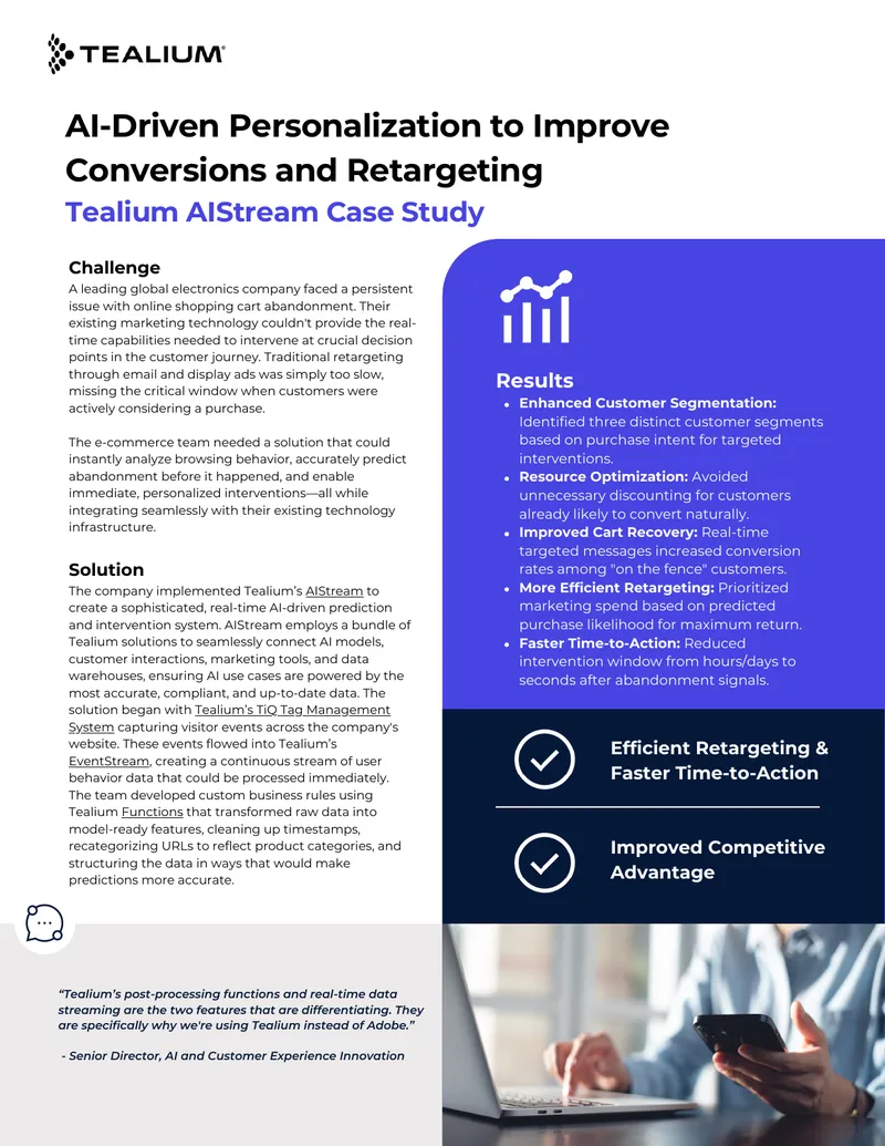 AI-Driven Personalization for E-Commerce Optimization