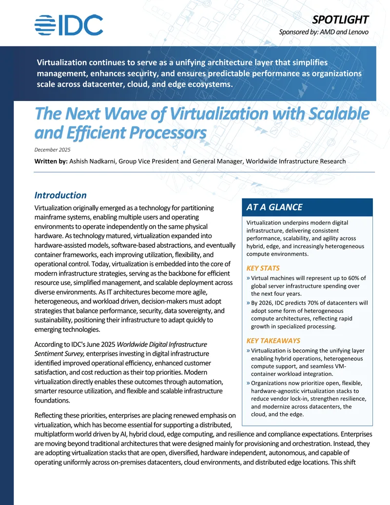 Next Wave of Virtualization with Scalable Processors