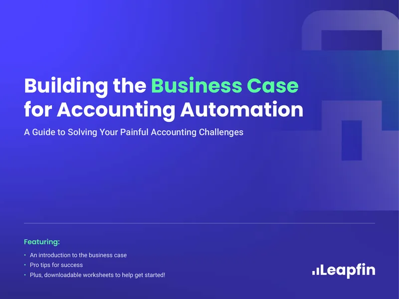 Building the Business Case for Accounting Automation
