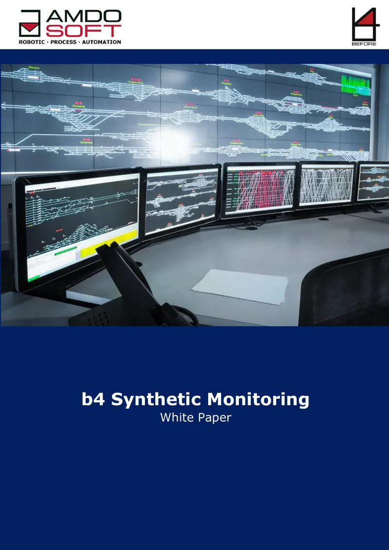 b4 Synthetic Monitoring White Paper