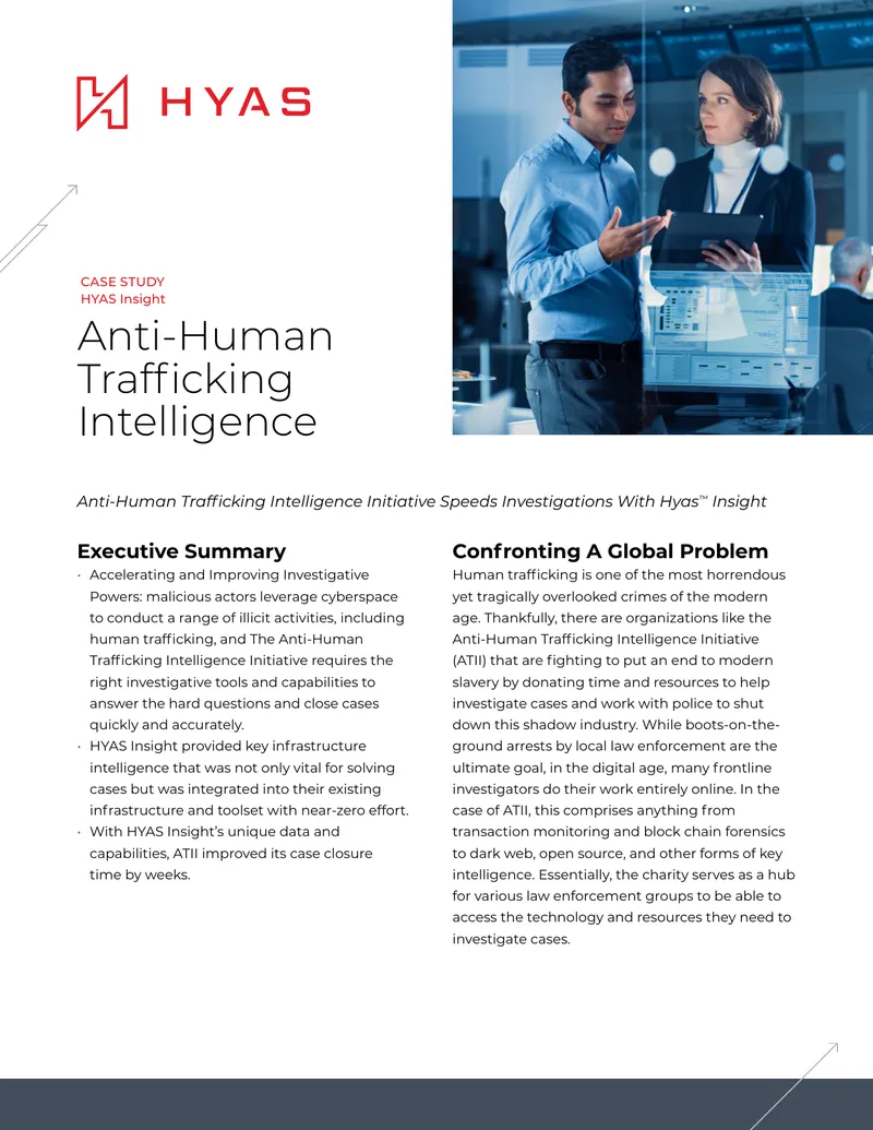 Anti-Human Trafficking Intelligence Case Study