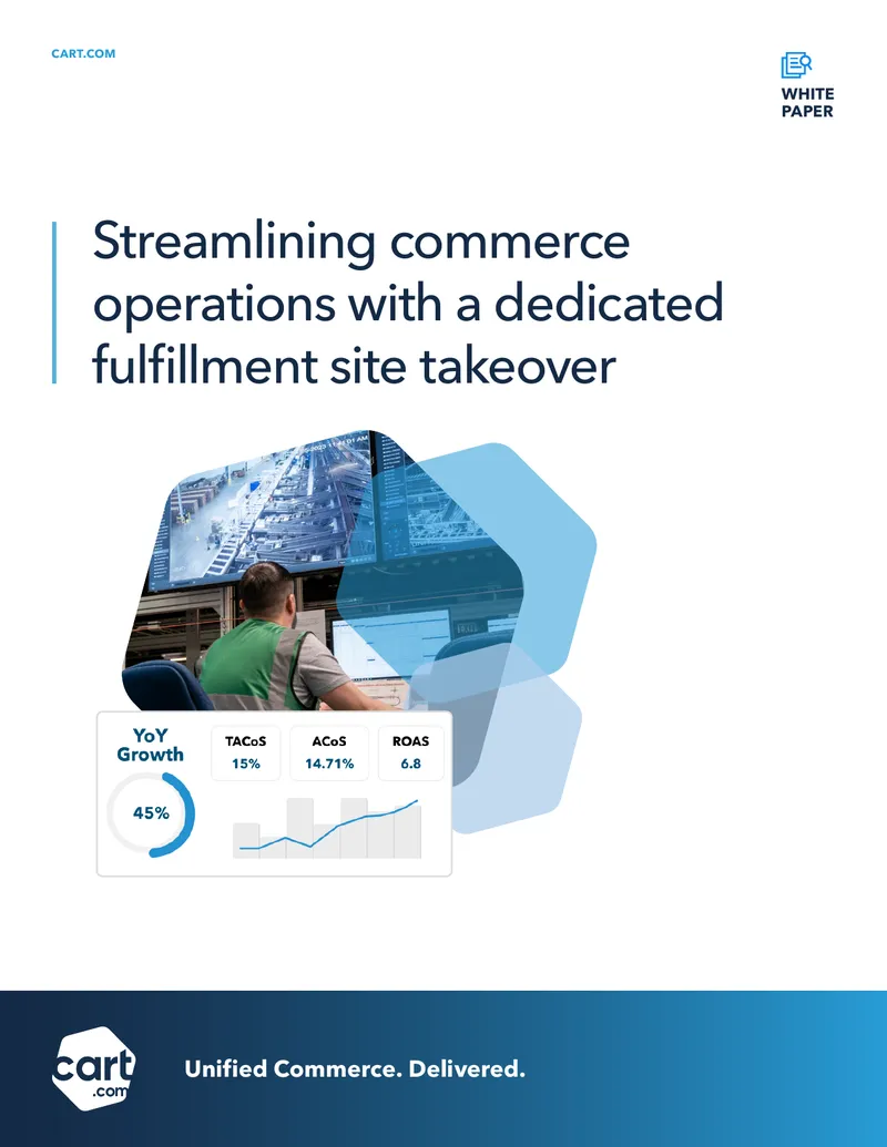 Streamlining Commerce Operations with Fulfillment Site Takeover