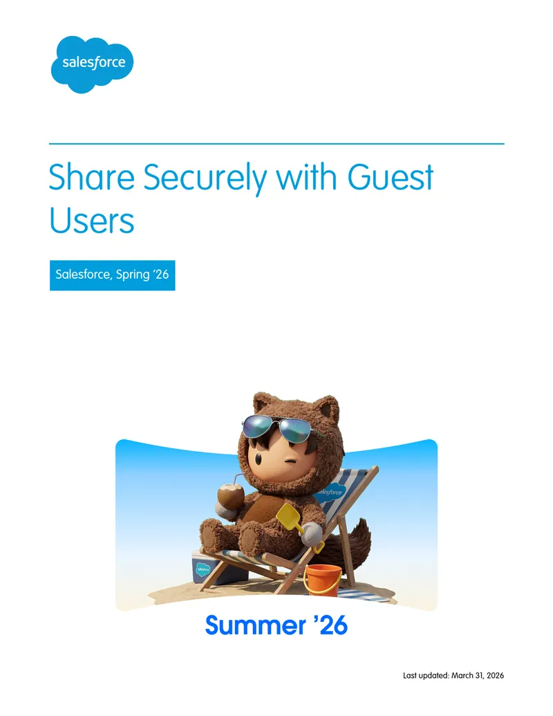 Secure Sharing with Guest Users in Salesforce