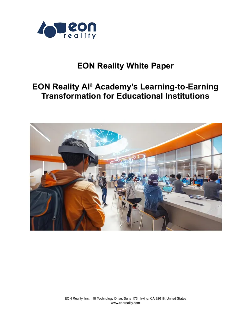 EON Reality AI² Academy Educational Transformation