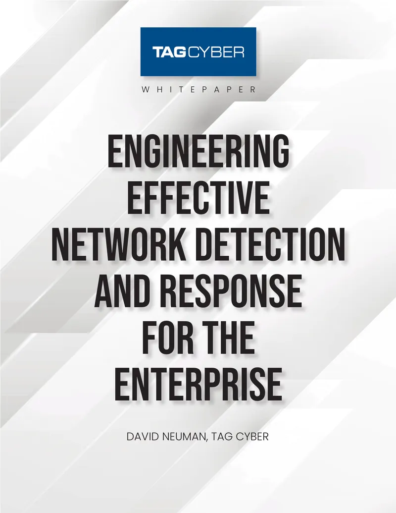 Effective Network Detection and Response for Enterprises