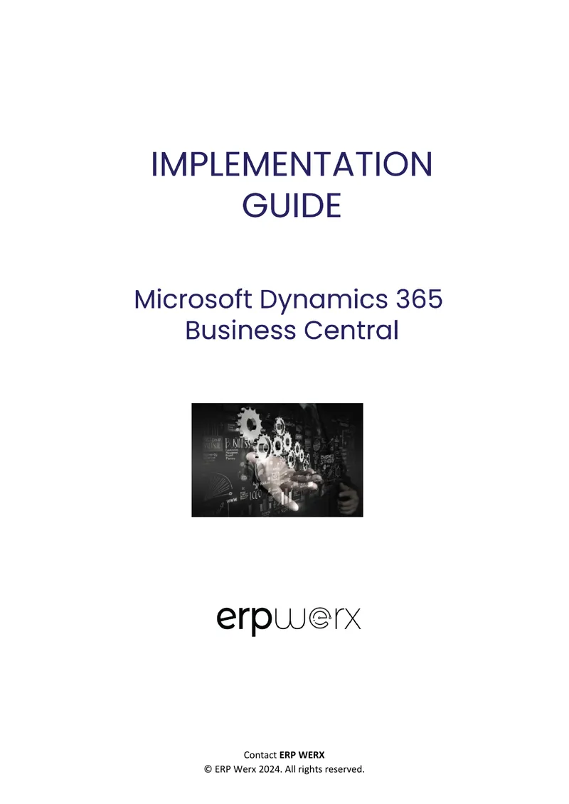 ERP Implementation Project Methodology Guide