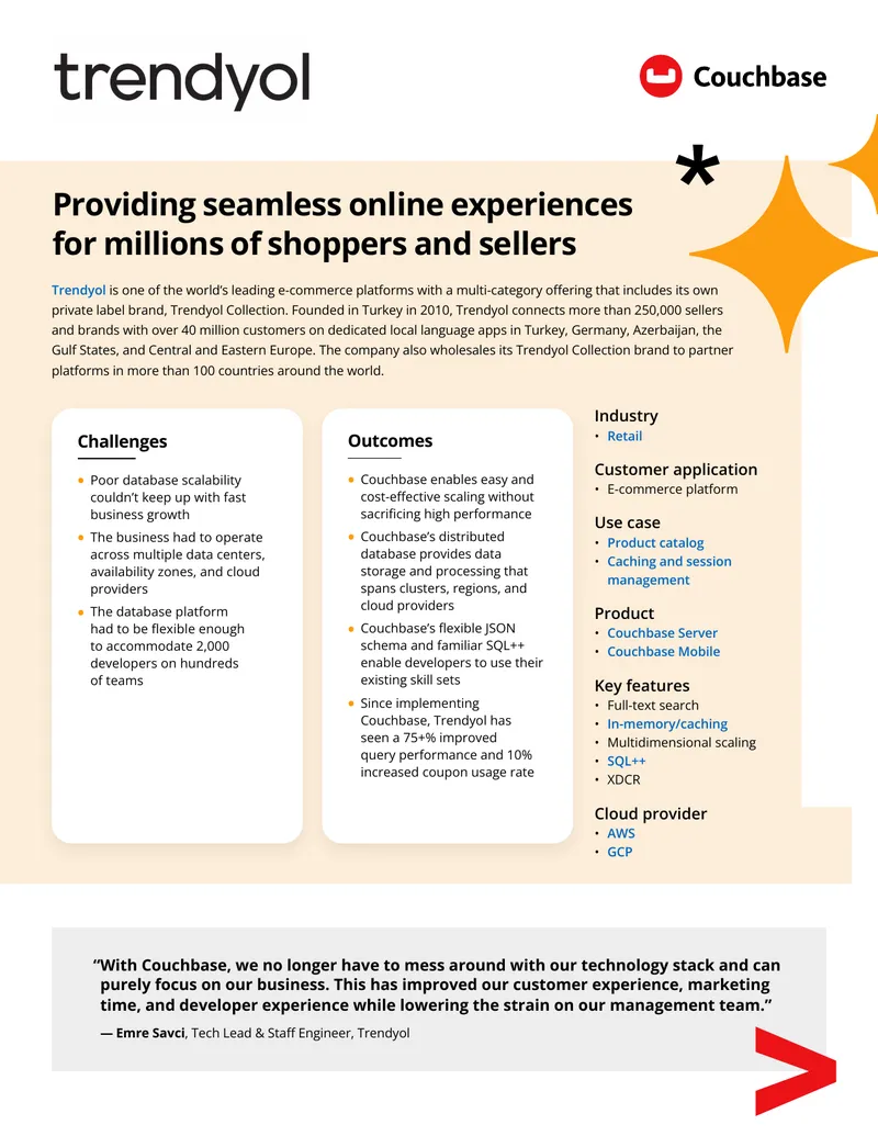 Trendyol E-commerce Platform Case Study