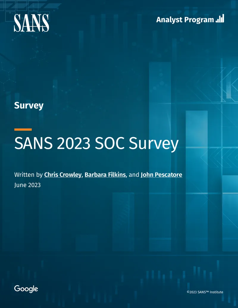 SANS 2023 SOC Survey Findings