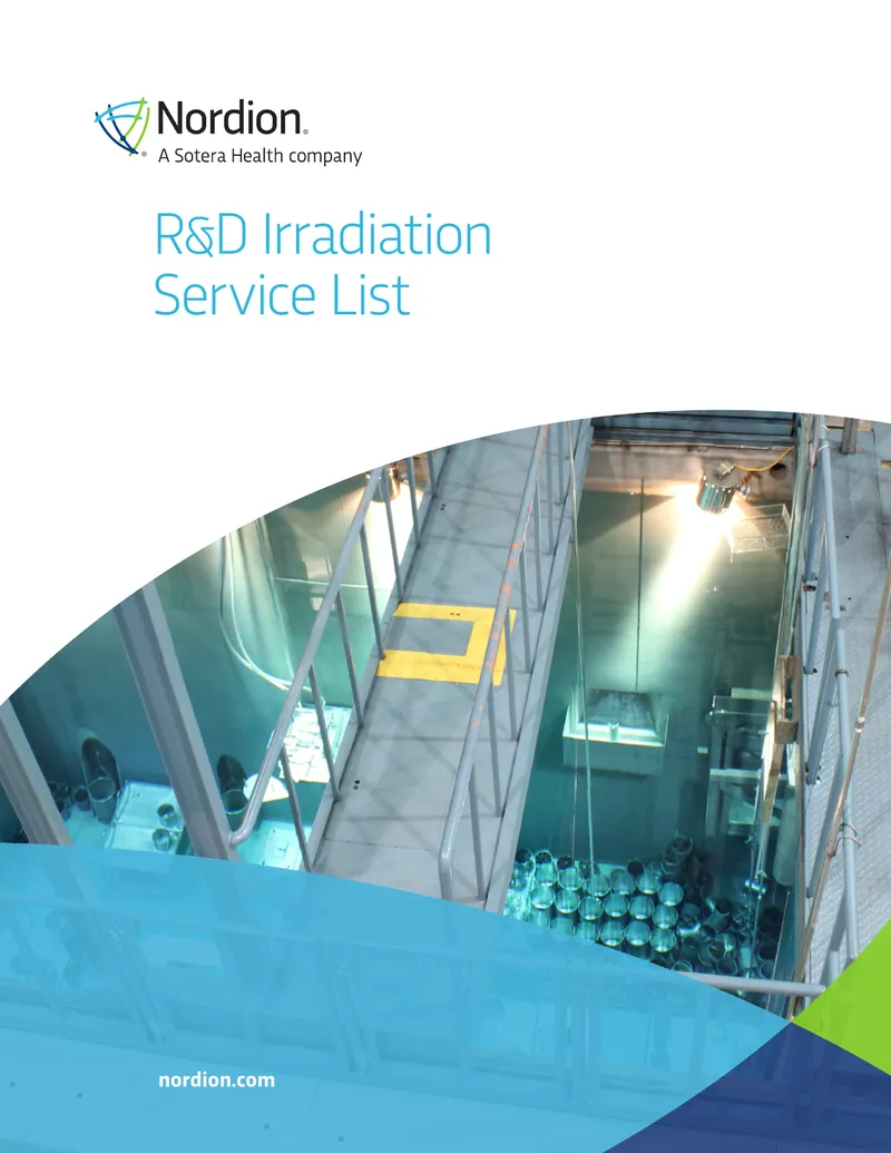 R&D Irradiation Service List