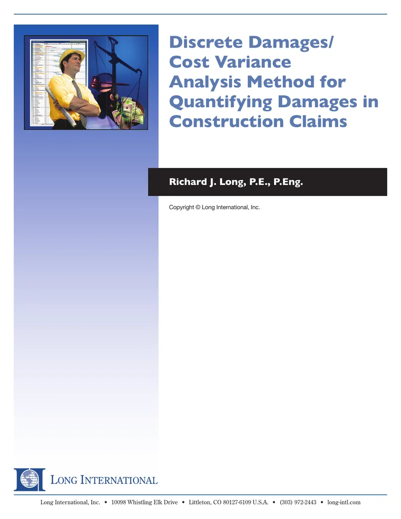 Discrete Damages Cost Variance Analysis Method