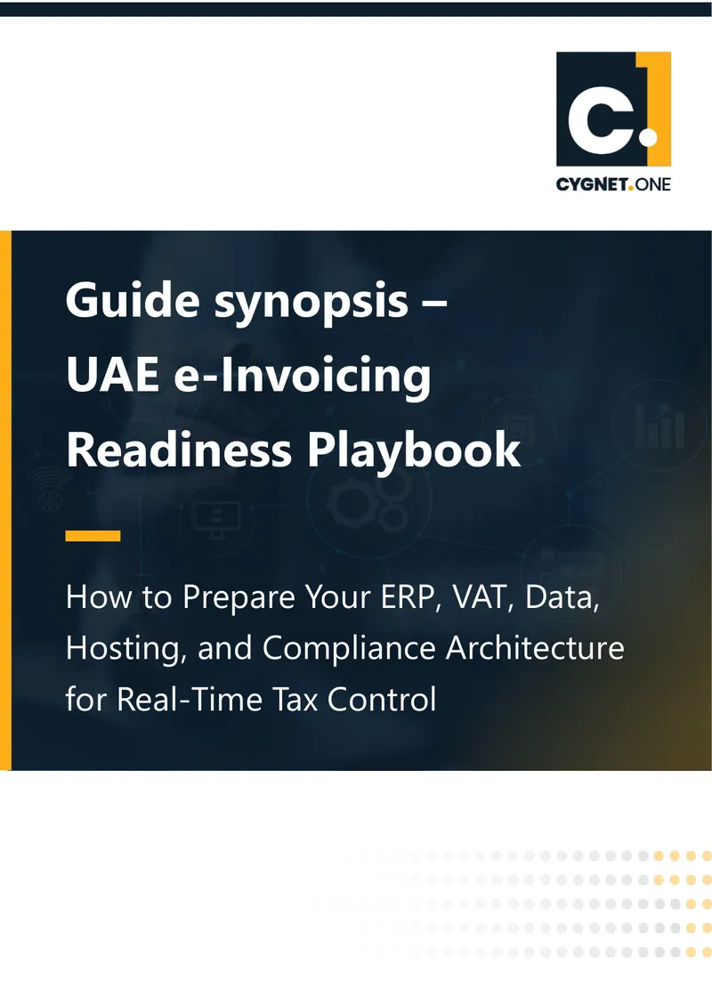 UAE e-Invoicing Readiness Playbook