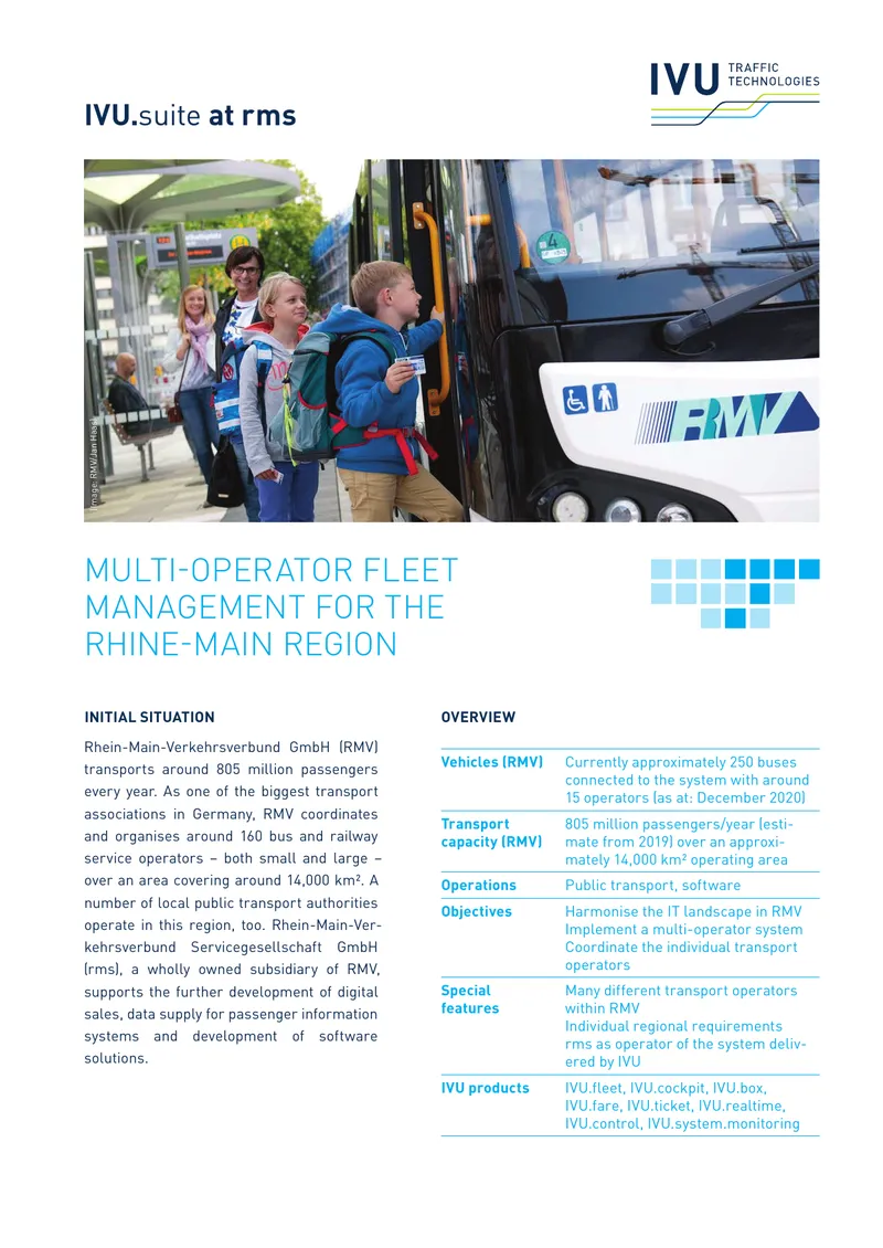 Multi-Operator Fleet Management System for RMV