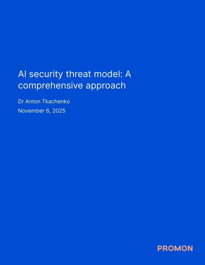 AI Security Threat Model Comprehensive Approach