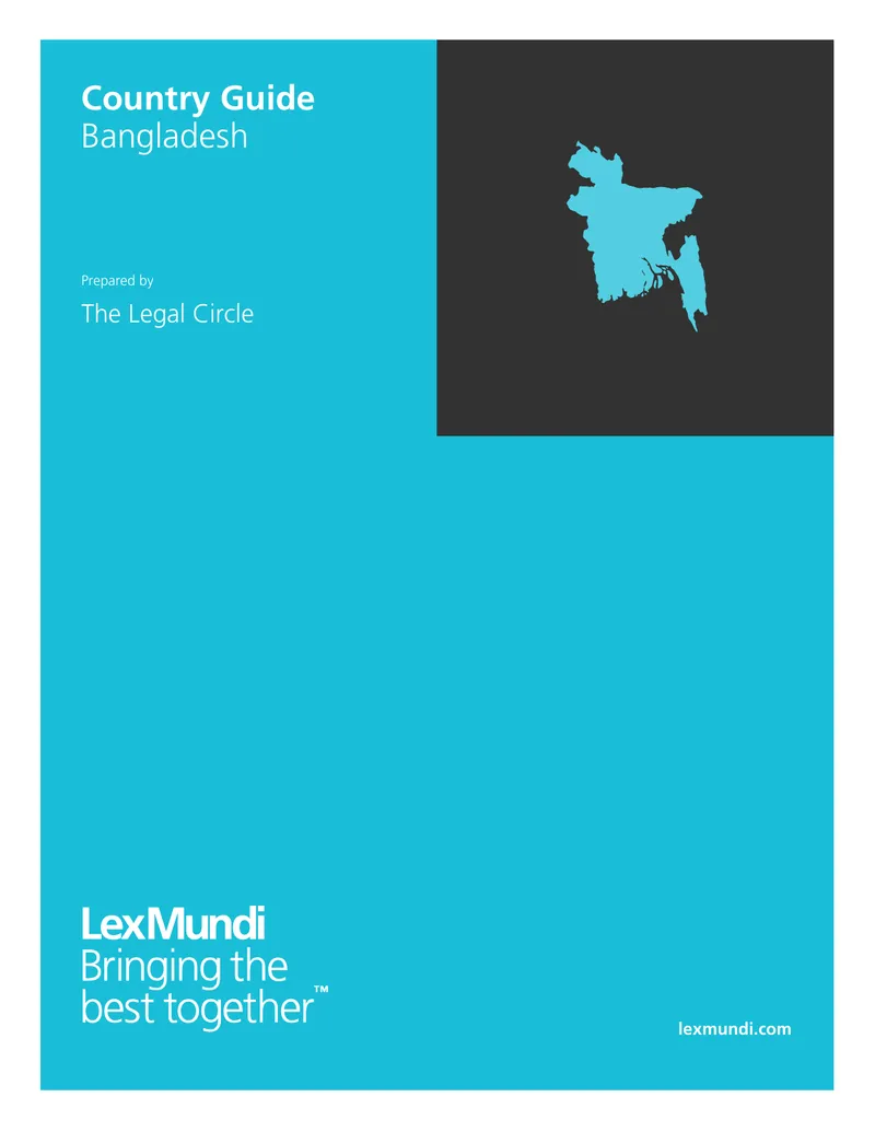 Business Setup and Legal Framework in Bangladesh