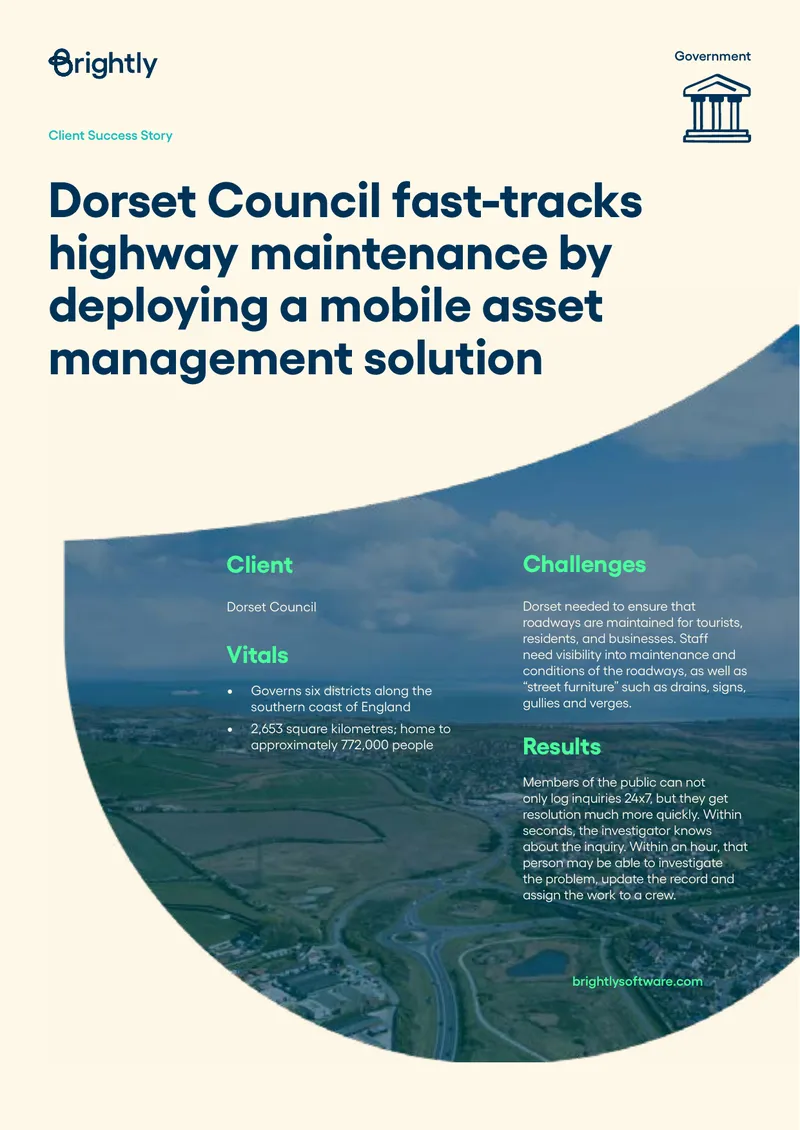 Dorset Council Highway Maintenance Improvement Case Study