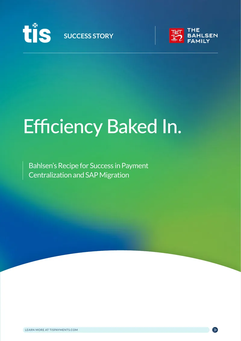 Bahlsen Payment Centralization and SAP Migration Success Story