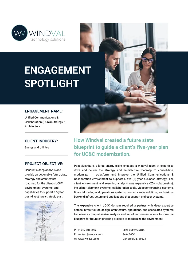 Unified Communications and Collaboration Strategy Roadmap