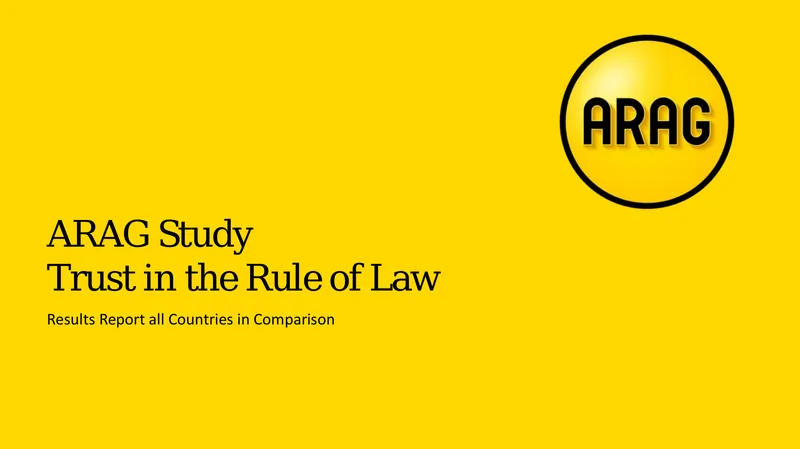 Trust in the Rule of Law Comparative Results Report