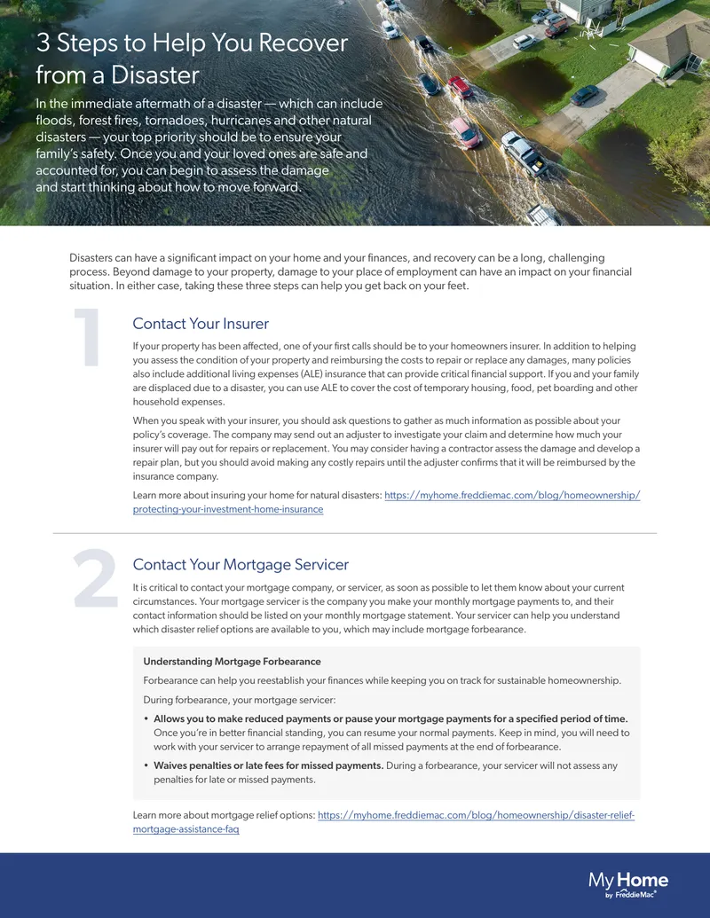 Disaster Recovery and Mortgage Forbearance Guide