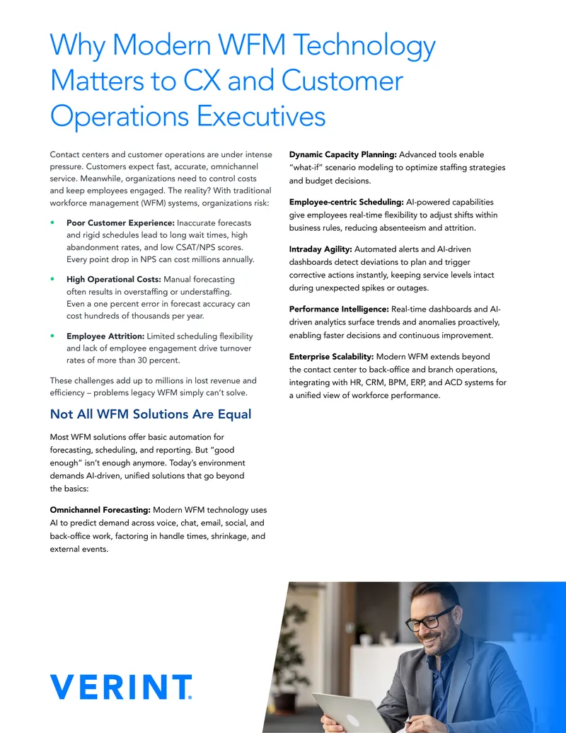 Benefits of Modern Workforce Management Technology