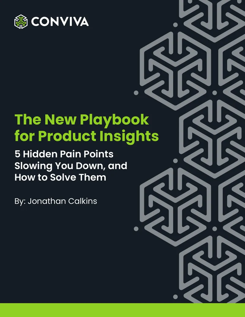 Playbook for Addressing Product Insight Challenges