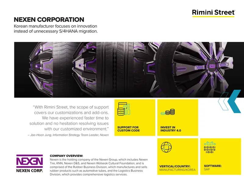 Nexen Corporation's Approach to IT and Innovation