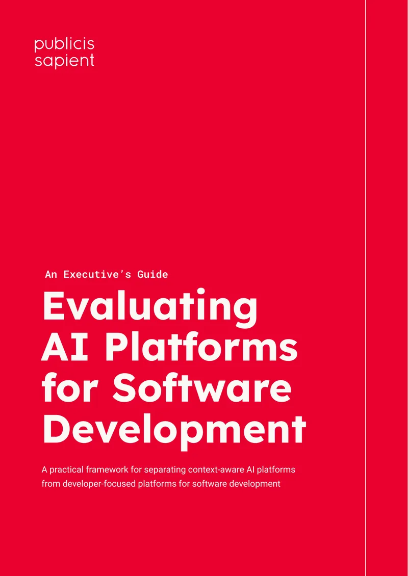 Executive Guide to Evaluating AI Platforms for Software Development