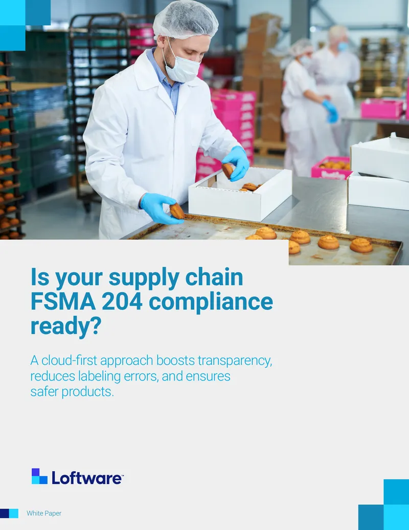 FSMA 204 Compliance and Supply Chain Readiness